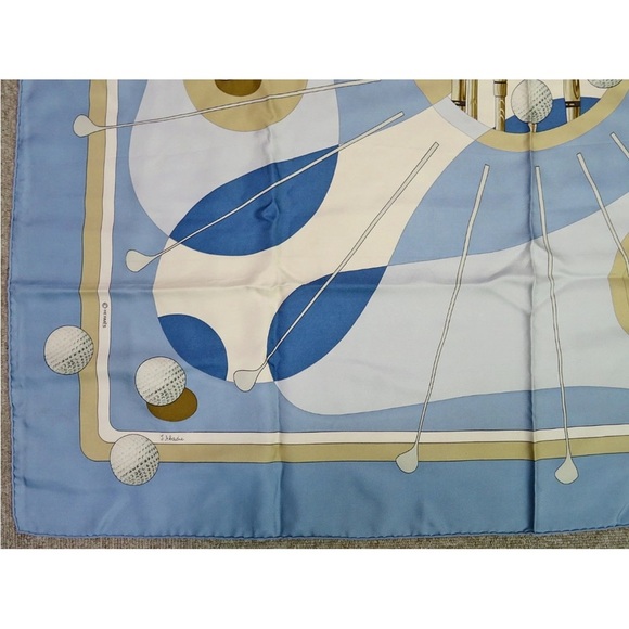 Hermès Multicolor Silk Scarf - Picture 5 of 11